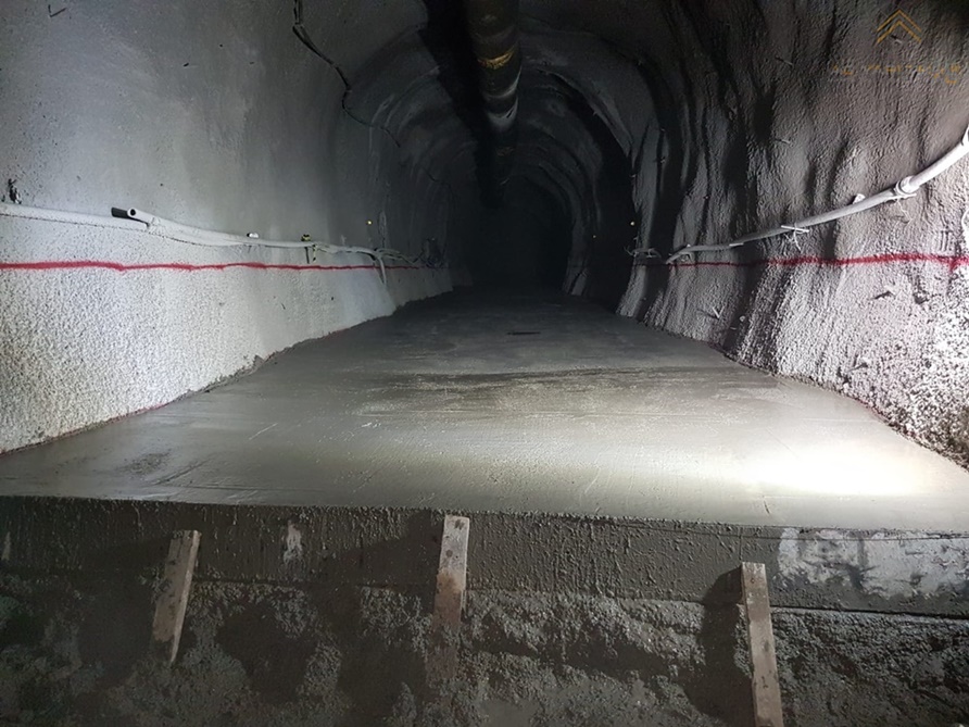 Yeraltı Maden Ocağı Saha Betonu Uygulaması
